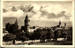 39925 - Tirol - Hall Mit Bettelwurfgruppe - Gelaufen 1929 - Hall In Tirol