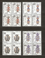 France 1983 - Taxes - 4 Blocs De 4 Timbres MNH - Série Complète TT 109/112 - 1960-.... Postfris