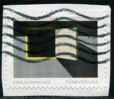 VEREINIGTE STAATEN ETATS UNIS USA 2021 ARTIST EMILIO SANCHEZ: TY'S PLACE USED ON PAPER SC 5595  YT 5437 - Used Stamps