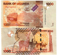 Uganda 1000 Shillings 2021 UNC - Uganda