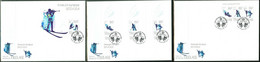 Togo 2013, Winter Olympic Games In Sochi, Hockey, Ballet On Ice, 3val In BF+4BF In 3FDC - Winter 2014: Sotchi