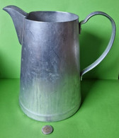 Ancien Grande CRUCHE Ou POT à LAIT En Aluminium - Etat D'usage Et " Laissé Dans Son Jus " - Vers 1950 1960 - Sonstige & Ohne Zuordnung