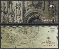 Portugal – 2021 King Manuel I Complete Used Set - Used Stamps