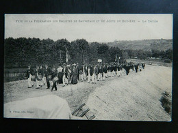 GRIGNY             FETE DE LA FEDERATION DES SOCIETES DE SAUVETAGE ET DE JOUTE DU SUD EST       LE DEFILE - Grigny