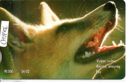Loup Wolf Lobo Lupo Canis Lupus Bélier Animal Télécarte Chypre Phonecard  (G 918) - Zypern