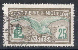 St Pierre Et Miquelon Timbre-poste N°110 Oblitéré Neuf Charnière TB Cote : 2.25 € - Usati