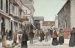 LLANWRST MARKET PLACE - Breconshire