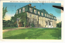 57203) Canada Univ New Brunswick Fredericton Censor Postmark Cancel 1941 - Fredericton