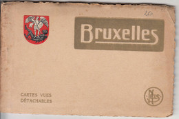 BRUXELLES - Carnet De 10 Cartes-vues Détachables - Lots, Séries, Collections