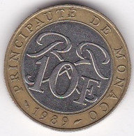 MONACO . 10 FRANCS 1989 RAINIER III, Bimétallique - 1960-2001 Franchi Nuovi