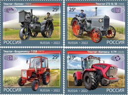 2022 3171 Russia The History Of The Russian Tractor Building Industry MNH - Unused Stamps