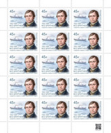 2022 Russia The 200th Anniversary Of The Birth Of M.O. Brtinev, 1822-1889 MNH - Unused Stamps