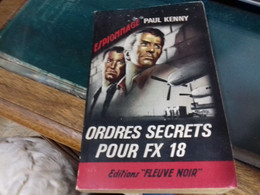 43 ///  ORDRES SECRETS  POUR FX 18   PAUL KENNY - Zonder Classificatie