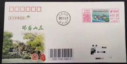 China Covers,The Tenth Anniversary Of The Establishment Of Gusu District (Suzhou) Was Actually Sent To Huanxiu Villa On - Covers & Documents