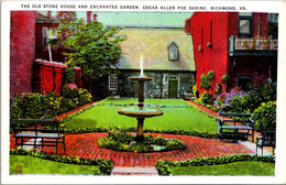 Virginia Richmond Edgar Allen Poe Shrine The Old Stone House And Enchanted Garden - Richmond