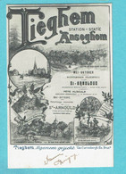 * Tiegem - Tieghem (Anzegem - West Vlaanderen) * (Van Cortenbergh Fils) Algemeen Zicht, Fete Musical St Arnoldus, Rare - Anzegem