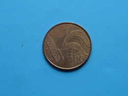 VIJFJE 1945-1995 ( See SCANS ) 3 Cm. - Elongated Coins