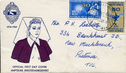 RSA - Republik Südafrika - FDC Addressed Or Special Cover Or Card - Mi# 342-3 - Medical Nurses Assiciation - Lettres & Documents