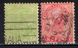 SOUTH AUSTRALIA - 1906 - Adelaide Post Office And Queen Victoria - USATI - Usati