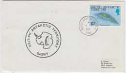 British Antarctic Territory (BAT) Cover  Ca BAT Signy 11 DE 1985 (TB196A) - Briefe U. Dokumente