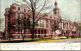 Virginia Norfolk Hospital St Vincent De Paul 1907 - Norfolk