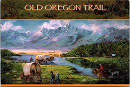Oregon Baker County Oregon Trail Regional Museum "Crossing The Powder River" By Ellen J Williams 1998 - Altri & Non Classificati