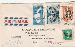 Brazil 1965 Air Mail Cover Mailed Registered - Lettres & Documents