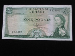 JERSEY  - 1 One Pound 1963 - The States Of Jersey  **** EN ACHAT IMMEDIAT ***** - Jersey