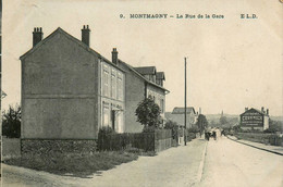 Montmagny * La Rue De La Gare * 1907 - Montmagny