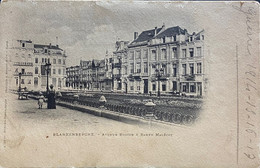 Blankenberge Avenue Rogier Te Rampe Malecot 1917 - Blankenberge