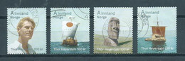 2014 Norway Complete Set Thor Heyerdahl Used/gebruikt/oblitere - Used Stamps