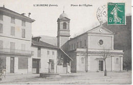 L' ALBENC ( 38 ) -  Place De L' Eglise - L'Albenc