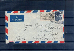 Polynésie Française. Enveloppe. De Papeete Pour Montbrison - Covers & Documents