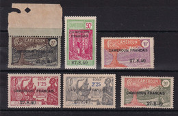Cameroun N°202/207 - Neuf Sans Gomme - N°203 B/TB Sinon TB - Unused Stamps