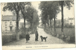 Courson Route De Molesmes - Courson-les-Carrières