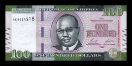 Liberia 100 Dollars 2021 (2022) Pick New SC UNC - Liberia