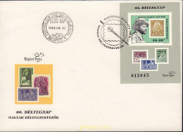 385481 MNH HUNGRIA 1993 DIA DEL SELLO - Used Stamps
