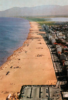 15018 CANET PLAGE EN ROUSSILLON Vue Aérienne De La Plage,   (Recto-verso) 66 - Canet En Roussillon