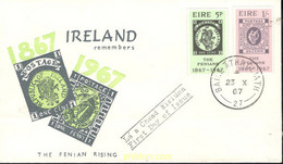 448251 MNH IRLANDA 1967 CENTENARIO DEL MOVIMIENTO FENIANO - Collections, Lots & Series