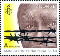 263449 MNH NORUEGA 2011 CENTENARIO DE LA AMNISTIA INTERNACIONAL - Used Stamps
