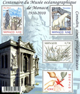 248227 MNH MONACO 2010 100 ANIVERSARIO DEL MUSEO OCEANOGRAFICO - Other & Unclassified