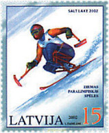 89773 MNH LETONIA 2002 19 JUEGOS OLIMPICOS INVIERNO. SALT LAKE CITY 2002 - Hiver 2002: Salt Lake City