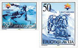 91061 MNH YUGOSLAVIA 2002 19 JUEGOS OLIMPICOS INVIERNO. SALT LAKE CITY 2002 - Used Stamps