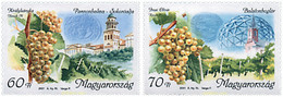 78220 MNH HUNGRIA 2001 ZONAS VINICOLAS - Gebruikt