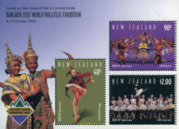 133327 MNH NUEVA ZELANDA 2003 BANGKOK 2003. EXPOSICION FILATELICA INTERNACIONAL - Variétés Et Curiosités