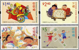 145704 MNH HONG KONG 2004 JUEGOS INFANTILES - Lots & Serien