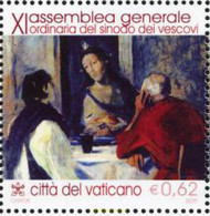 187395 MNH VATICANO 2005 XI ASAMBLEA GENERAL ORDINARIA DEL SINODO DE VESCOVI - Used Stamps