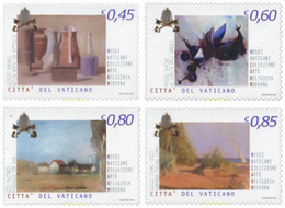 158776 MNH VATICANO 2004 ARTE CONTEMPORANEO DE LOS MUSEOS DEL VATICANO - Gebruikt
