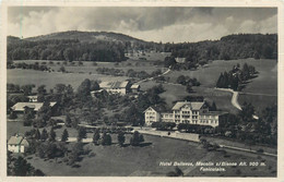 Switzerland Postcard Hotel Bellevue Macolin Funiculaire 1944 - Bellevue