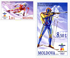 245896 MNH MOLDAVIA 2010 21 JUEGOS OLIMPICOS INVIERNO VANCOUVER 2010 - Winter 2010: Vancouver